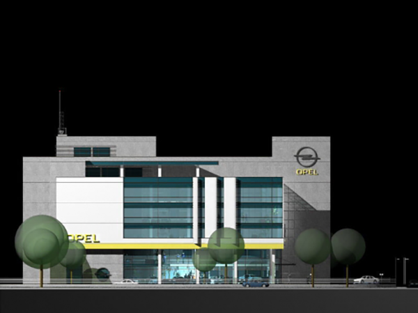 Opel Satış ve Servis Binası, Opis Otomobil Pazarlama A.Ş.
