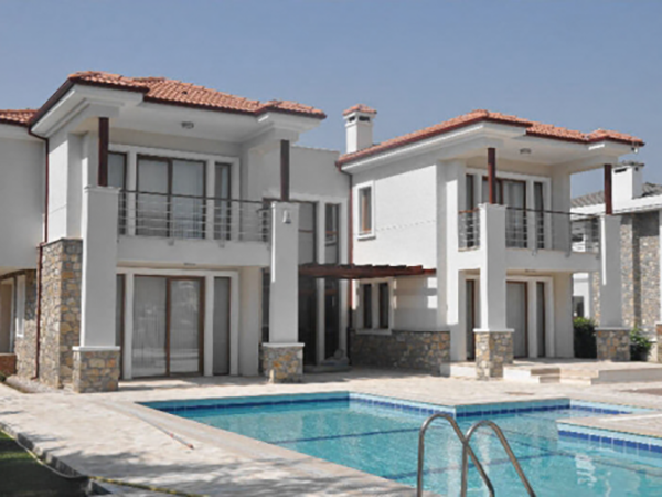 David Barber Villası, Set İnşaat